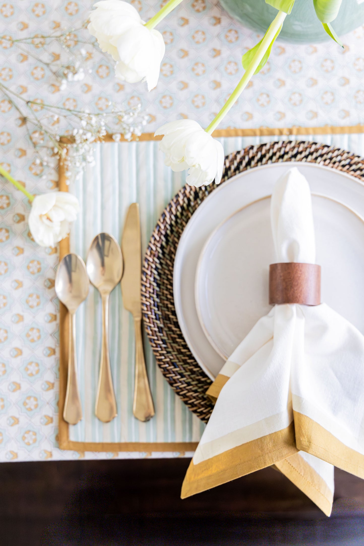 Amer Reversible Quilted Placemats