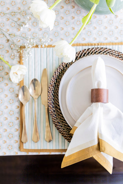 Amer Reversible Quilted Placemats