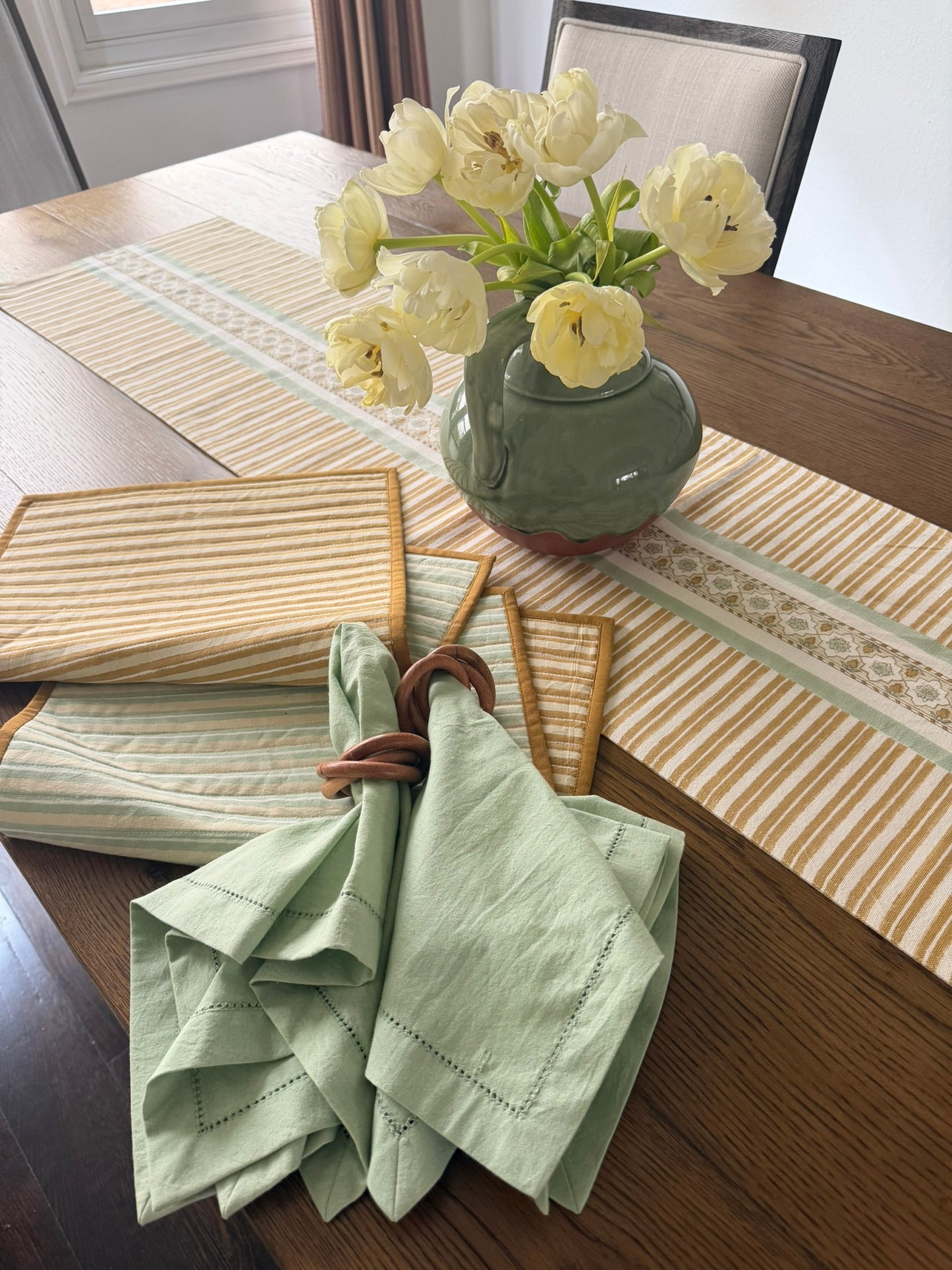 Amer Reversible Quilted Placemats