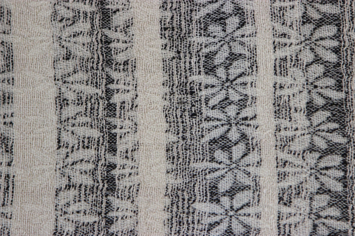 Diwan handwoven wool and tussar silk throw in Mendocino